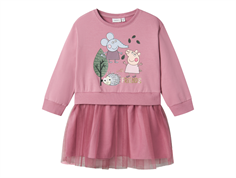 Name It mauve orchid Peppa Pig sweatshirt dress